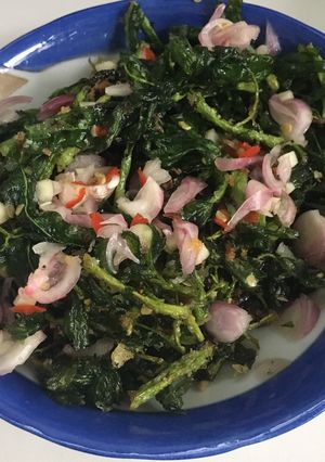 酥脆空心菜沙拉 的食譜成品照片