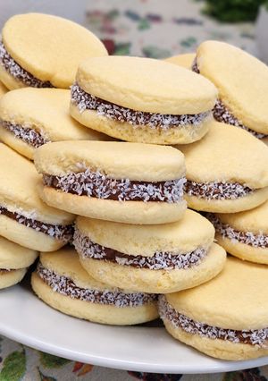 Una foto de Alfajores de Maicena