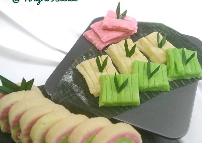 Cara Membuat Gethuk Telo Gulung dan Lindri tanpa Cetakan Irit Anti Gagal