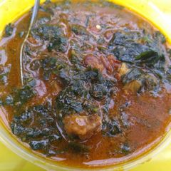 A picture of Ogbonno soup.