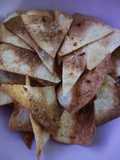 Doritos de fajas de trigo