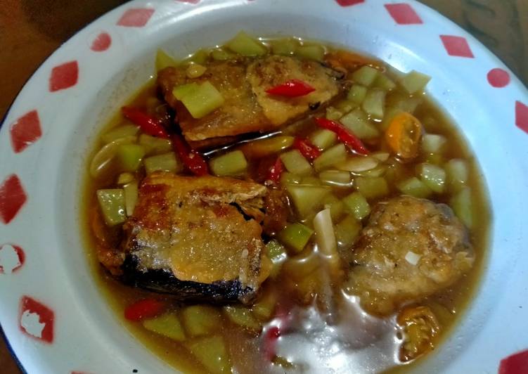Resep Bumbu Dapur Bandeng Tumis Labu Siam