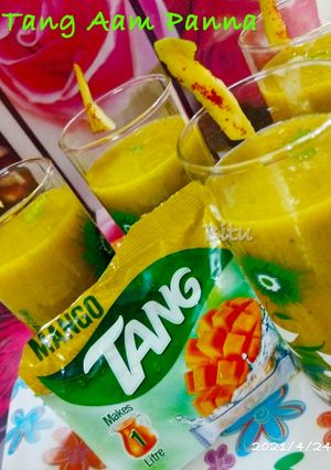 A picture of The Tang Aam Panna Cooler.