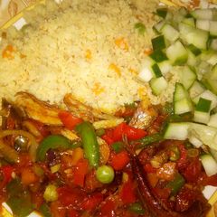 A picture of Steam couscous.