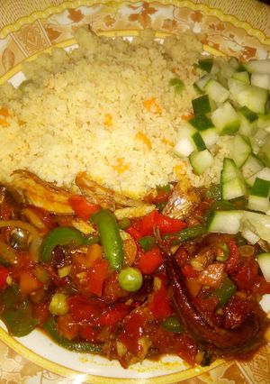 A picture of Steam couscous.