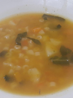 Una foto de Sopa de zapallo (y verduras) económica y rápida