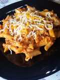 Macarrones con atún y tomate en 16 minutos