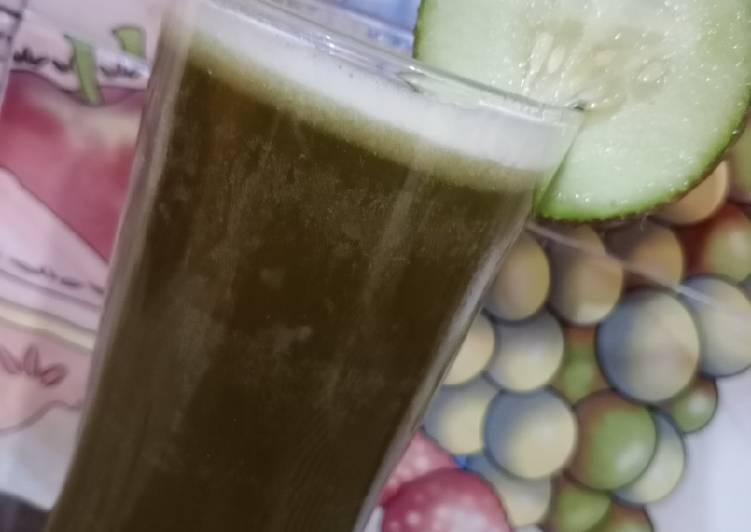Step-by-Step Guide to Prepare Super Quick Homemade Cucumber juice🥒🍸