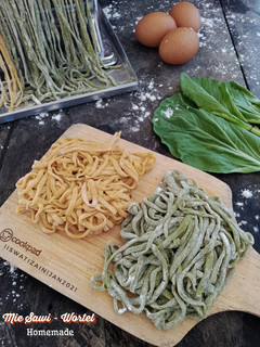 Foto resep Mie Sawi Hijau - Wortel Homemade
