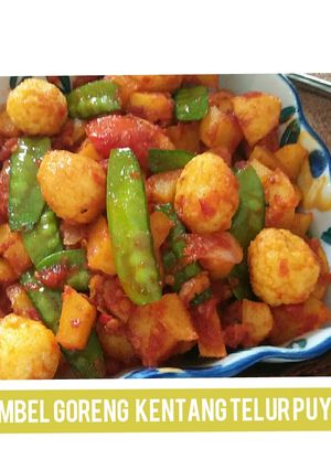 Foto resep Sambel goreng kentang telur puyuh
