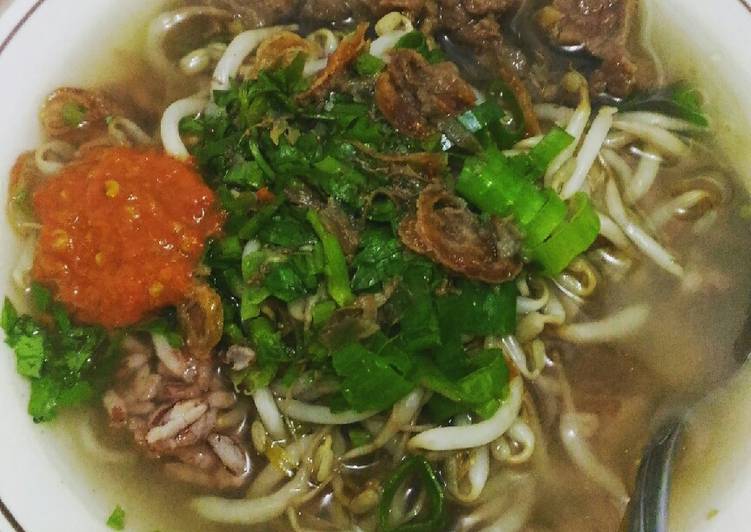 Recipe: Yummy Soto kudus daging kerbau - Bumbu Racik