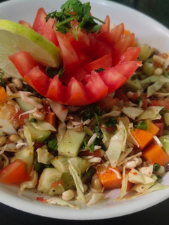 A picture of Healthy Sprout Vegetable Salad.