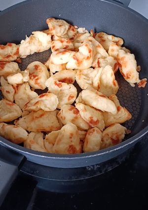 Une photo de Kasknepfle (quenelles au fromage blanc)
