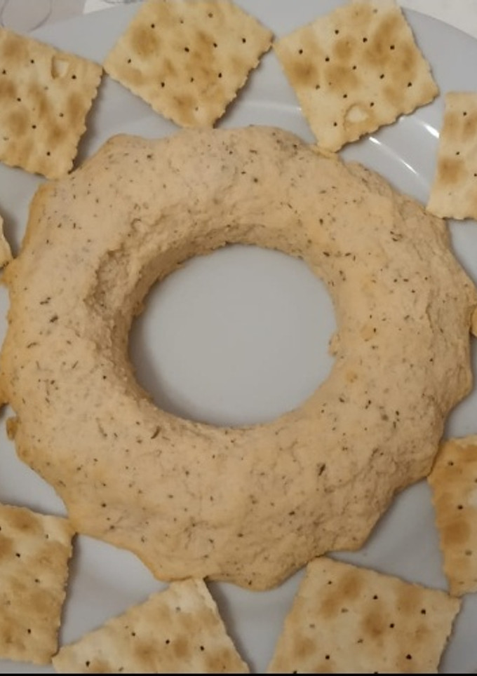 Una foto de Flan de salmón ahumado con Thermomix
