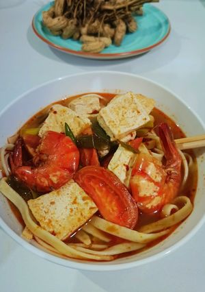 Foto resep Tom Yum Fetucini