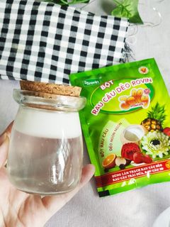 Hình của món Rau câu dừa.