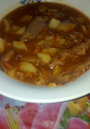 A picture of Beef stew #festivedishcontestmombasa.