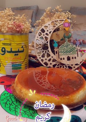 صورة لوصفة كريم كراميل بالفرن