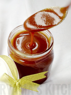A picture of Simple salted caramel sauce.