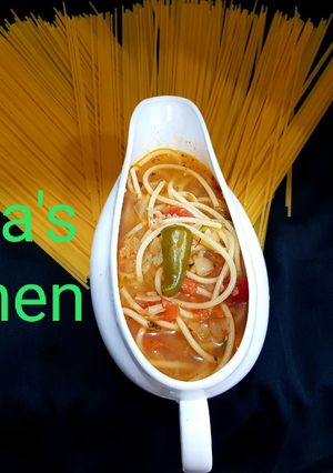 A picture of Veg Thukpa.