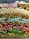 Sándwich triple casero