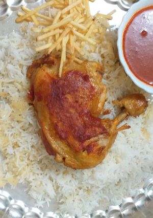 عکسی از دستور مرغ خوچمزه😛