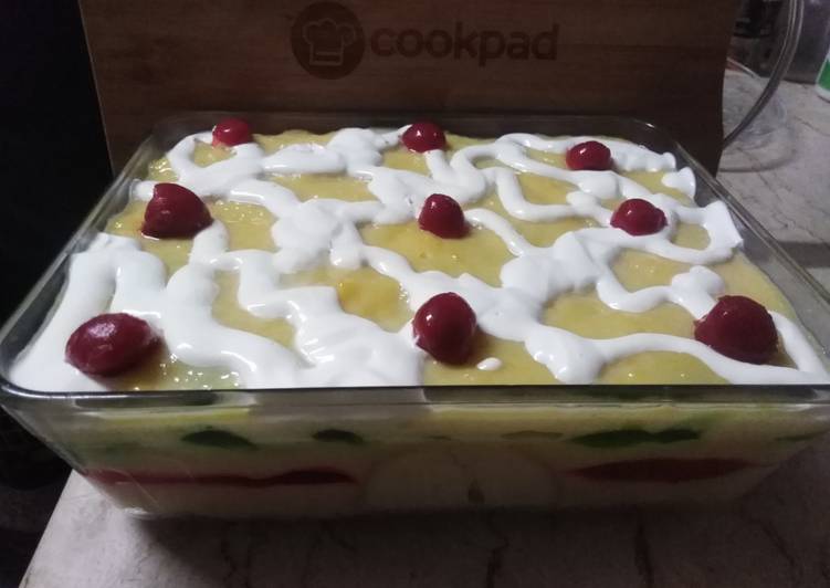 Recipe of Appetizing Custard Trifle