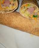 Sausage shawarma