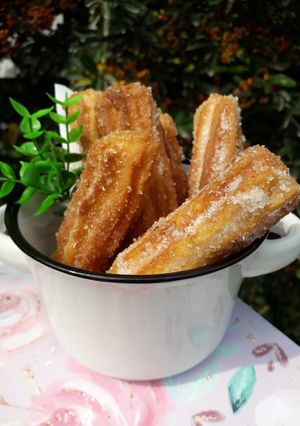 Una foto de Churros crocantes!