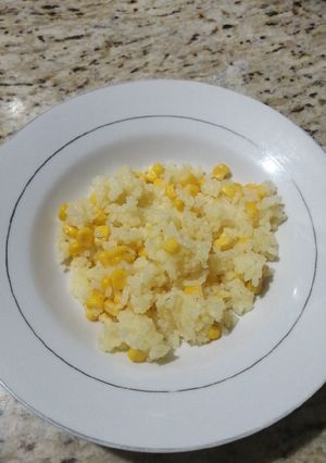 Una foto de Arroz a la mantequilla