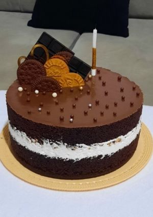 عکسی از دستور کیک کوئیک میکس شکلاتی 1