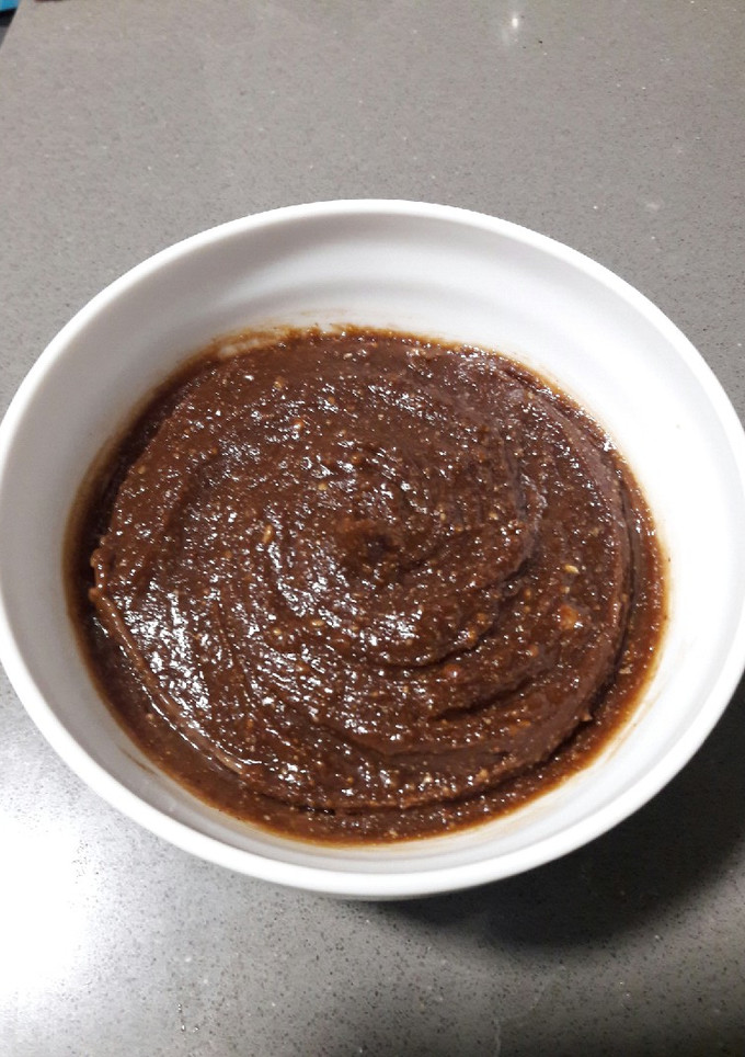 Una foto de Nutella casera