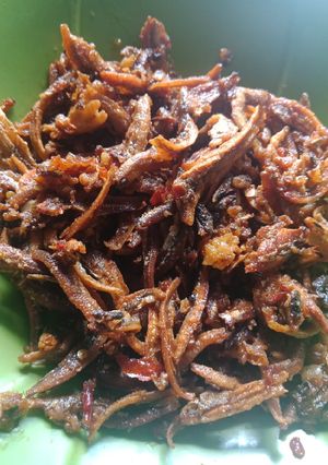 Foto resep Ikan teri sambal kriuk