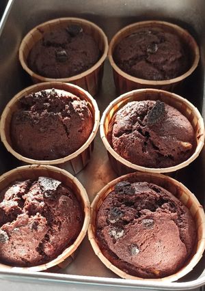 Foto resep Banana Choco Muffins