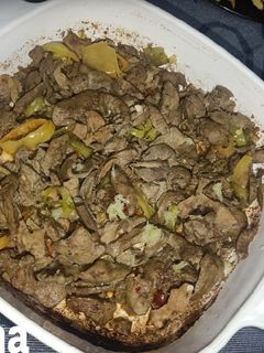 صورة لوصفة الكبده الاسكندراني 🤤