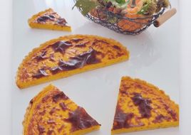Tarte au potimarron/cancoillotte