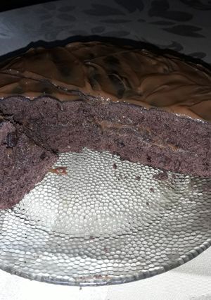 Una foto de Torta puro choco