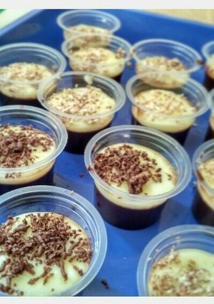 Foto resep Puding Coklat + Fla (no ribet)