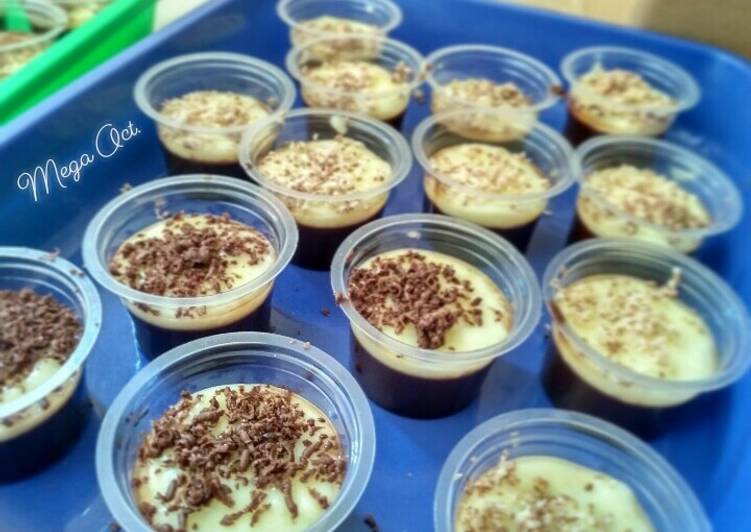 Puding Coklat + Fla (no ribet)