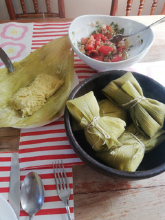 Una foto de Humitas con queso