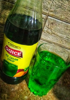A picture of Green Drink!.