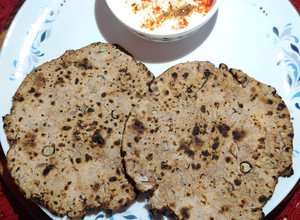 A picture of Ragi Roti..