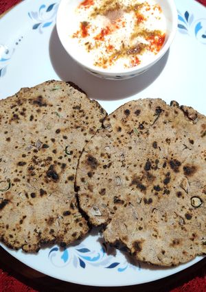A picture of Ragi Roti..