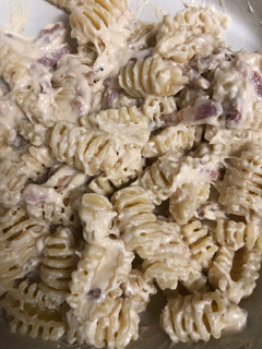 Una foto de Spaghetti a la carbonara