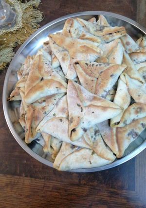 صورة لوصفة فطائر السبانخ ولا اروع