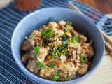 Oyakodon / chicken and egg donburi