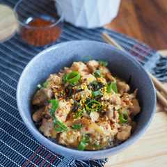 รูปของ Oyakodon / chicken and egg donburi