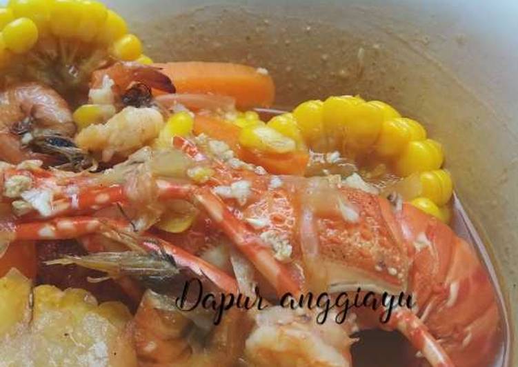 Bahan memasak Lobster Saus Asam Manis Pedas Anti Gagal