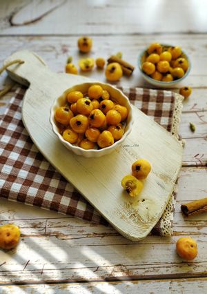عکسی از دستور کمپوت زالزالک