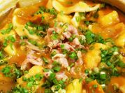A picture of mentsuyu soup